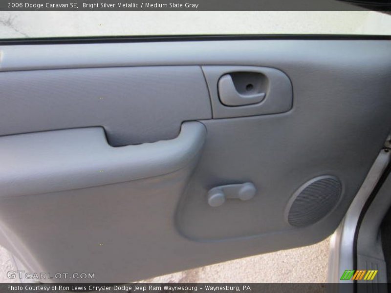 Bright Silver Metallic / Medium Slate Gray 2006 Dodge Caravan SE