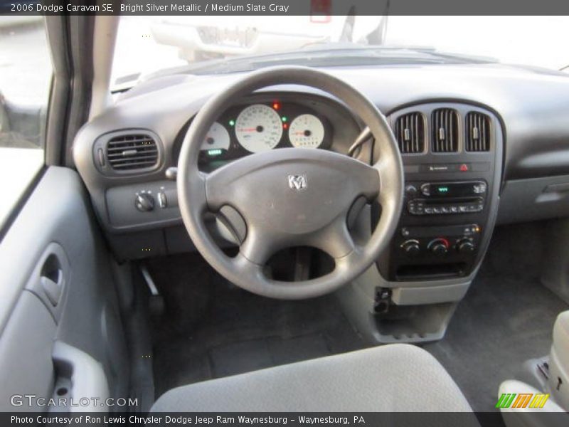 Bright Silver Metallic / Medium Slate Gray 2006 Dodge Caravan SE