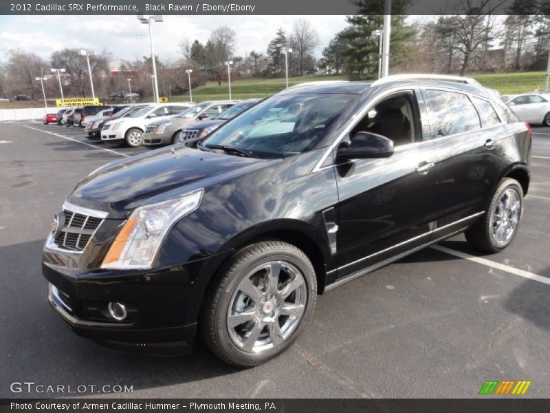 Black Raven / Ebony/Ebony 2012 Cadillac SRX Performance