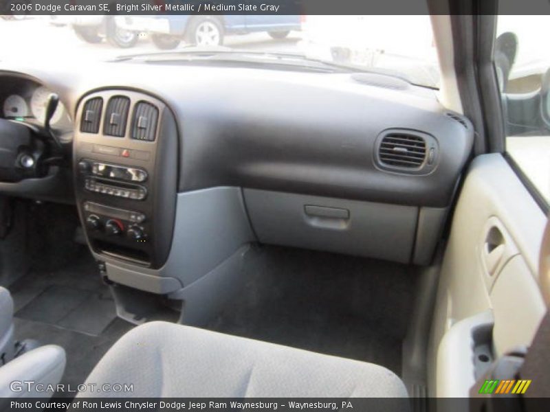 Bright Silver Metallic / Medium Slate Gray 2006 Dodge Caravan SE