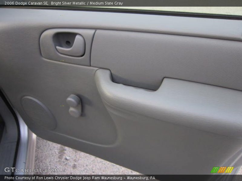 Bright Silver Metallic / Medium Slate Gray 2006 Dodge Caravan SE