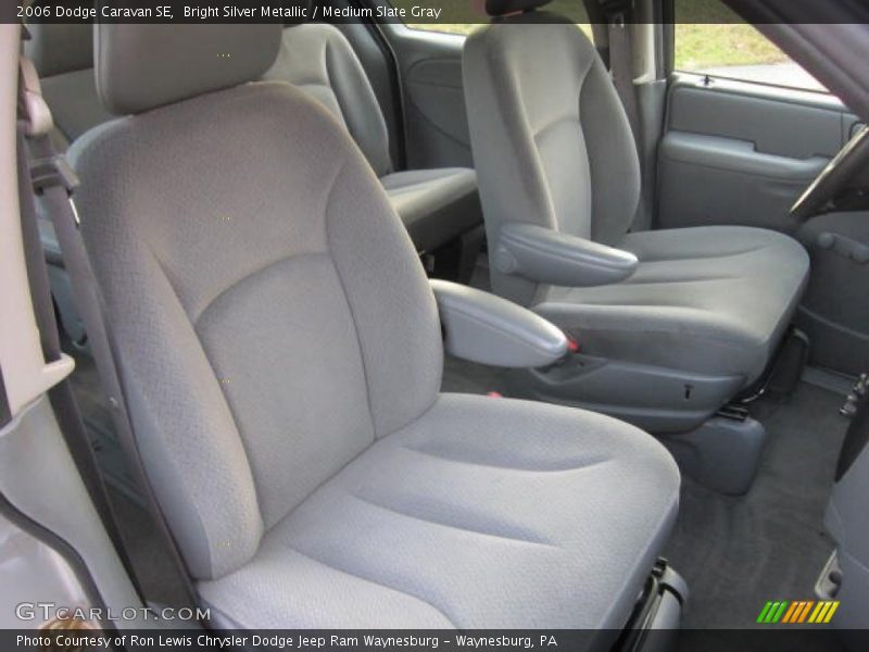 Bright Silver Metallic / Medium Slate Gray 2006 Dodge Caravan SE