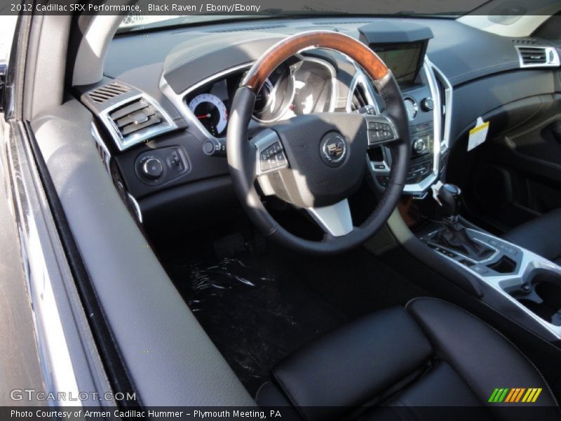 Black Raven / Ebony/Ebony 2012 Cadillac SRX Performance