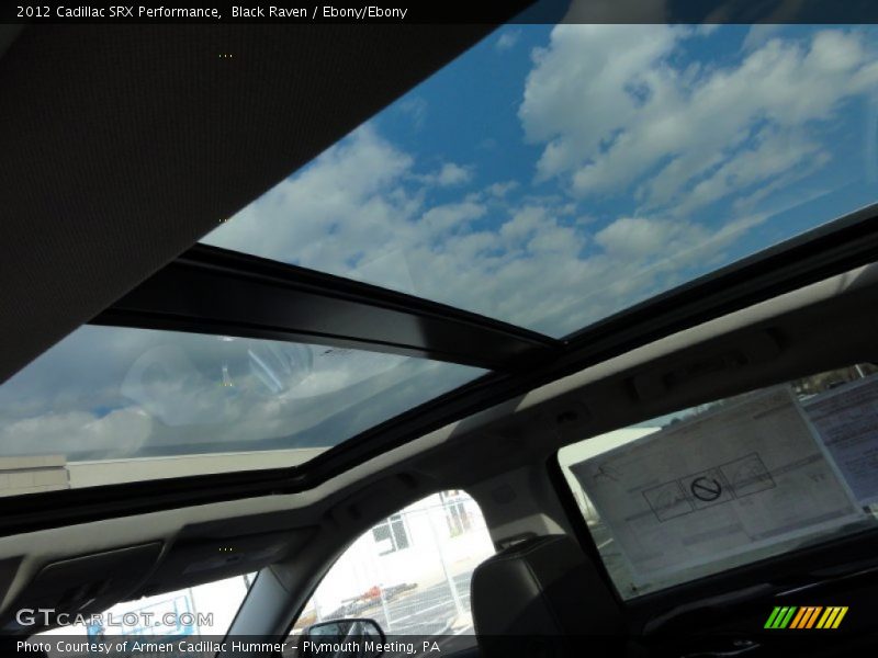 Black Raven / Ebony/Ebony 2012 Cadillac SRX Performance