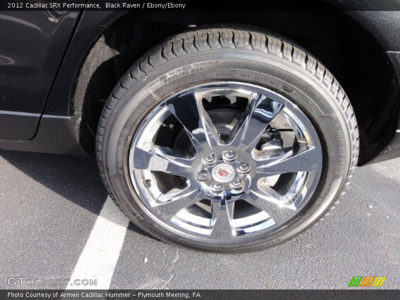 Black Raven / Ebony/Ebony 2012 Cadillac SRX Performance