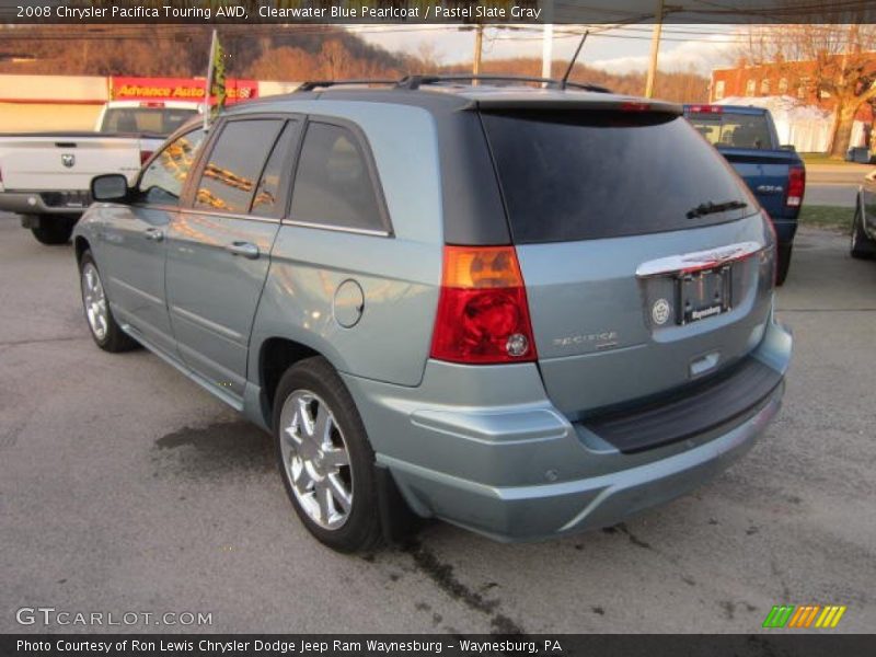 Clearwater Blue Pearlcoat / Pastel Slate Gray 2008 Chrysler Pacifica Touring AWD