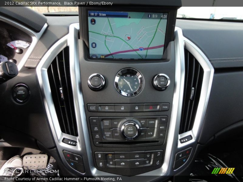 Black Raven / Ebony/Ebony 2012 Cadillac SRX Performance