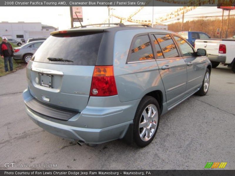 Clearwater Blue Pearlcoat / Pastel Slate Gray 2008 Chrysler Pacifica Touring AWD