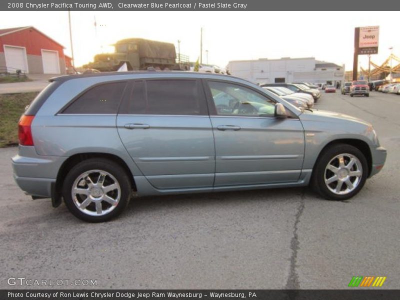 Clearwater Blue Pearlcoat / Pastel Slate Gray 2008 Chrysler Pacifica Touring AWD