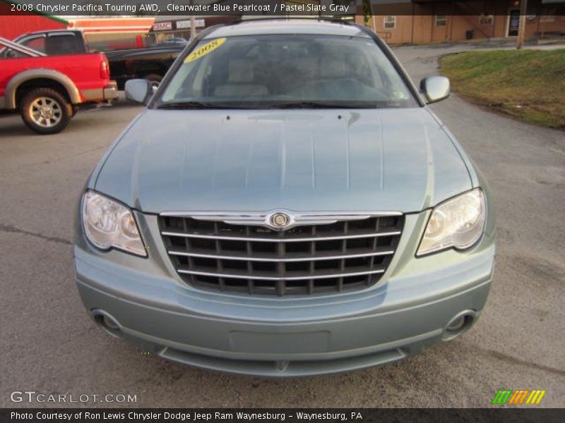 Clearwater Blue Pearlcoat / Pastel Slate Gray 2008 Chrysler Pacifica Touring AWD