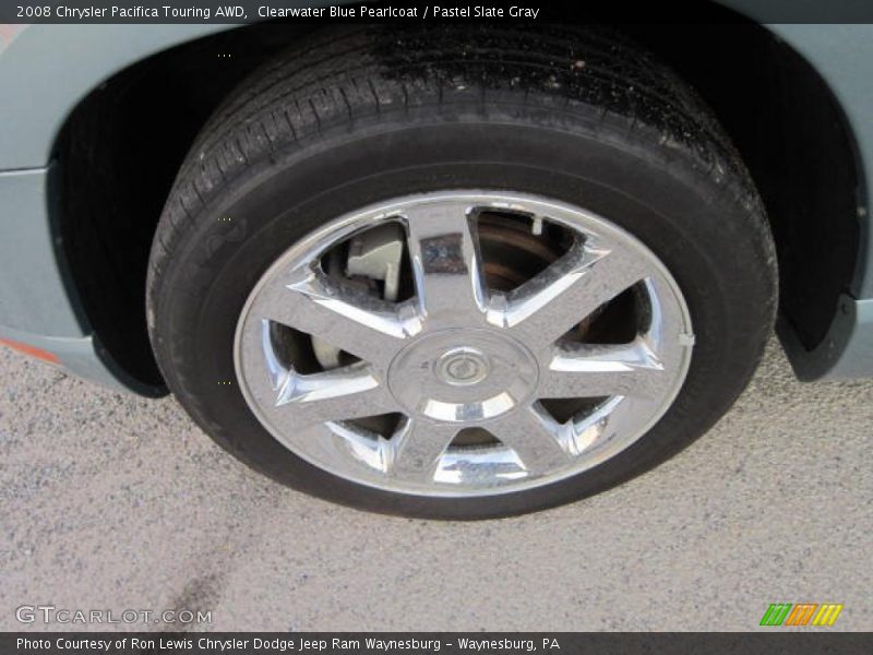 Clearwater Blue Pearlcoat / Pastel Slate Gray 2008 Chrysler Pacifica Touring AWD