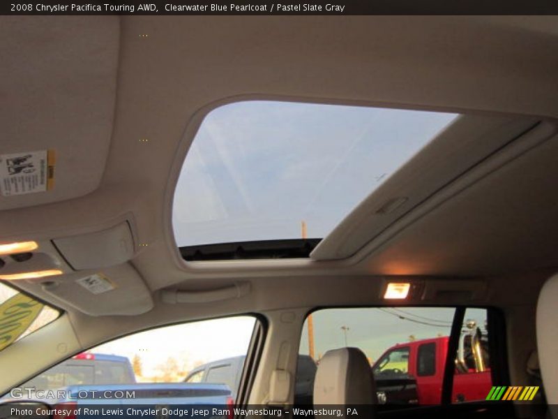 Clearwater Blue Pearlcoat / Pastel Slate Gray 2008 Chrysler Pacifica Touring AWD