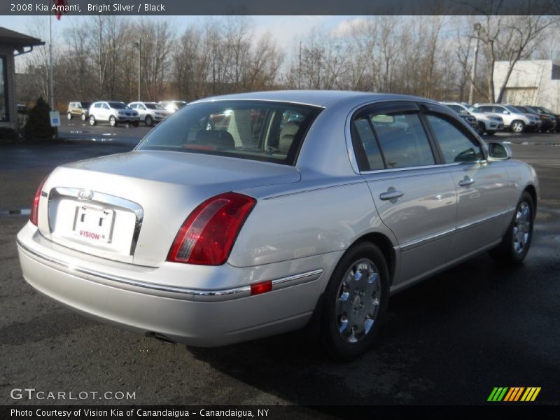 Bright Silver / Black 2008 Kia Amanti