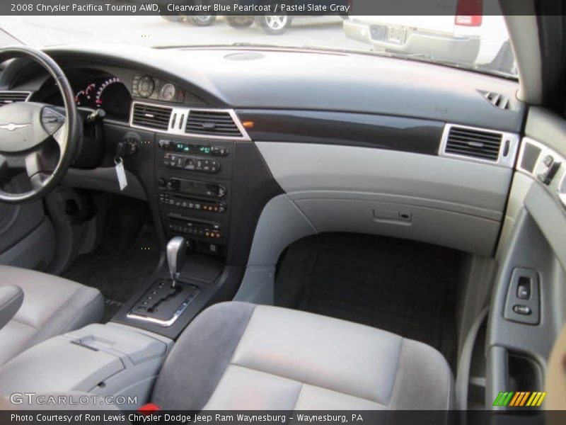 Clearwater Blue Pearlcoat / Pastel Slate Gray 2008 Chrysler Pacifica Touring AWD