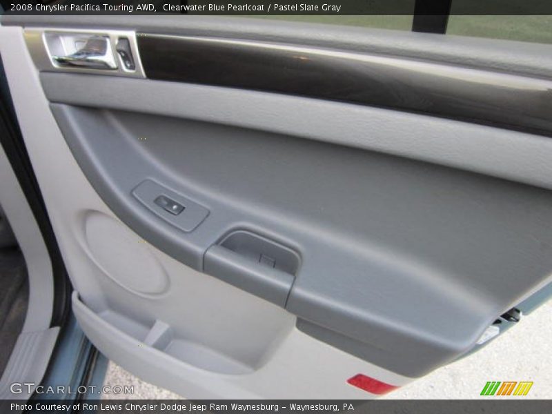 Clearwater Blue Pearlcoat / Pastel Slate Gray 2008 Chrysler Pacifica Touring AWD