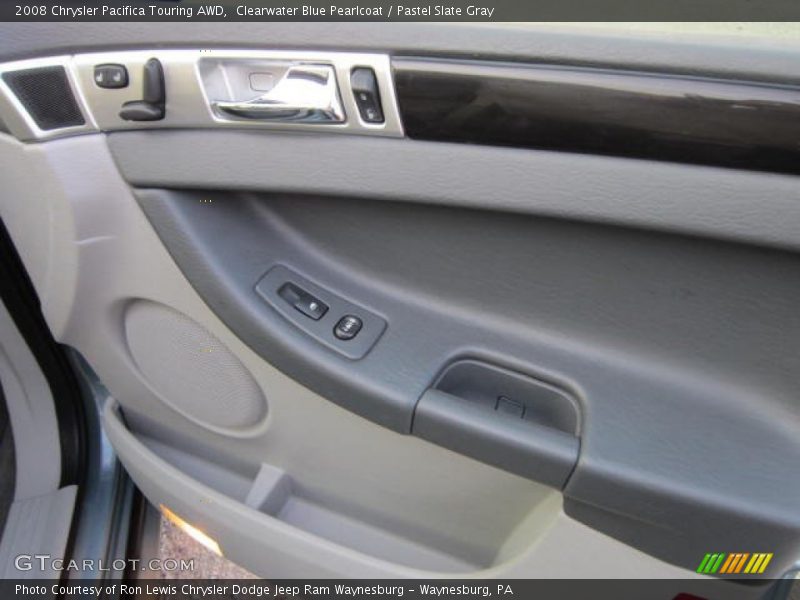 Clearwater Blue Pearlcoat / Pastel Slate Gray 2008 Chrysler Pacifica Touring AWD