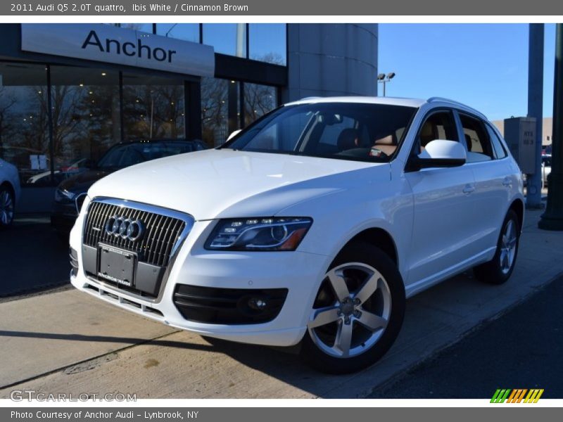 Ibis White / Cinnamon Brown 2011 Audi Q5 2.0T quattro