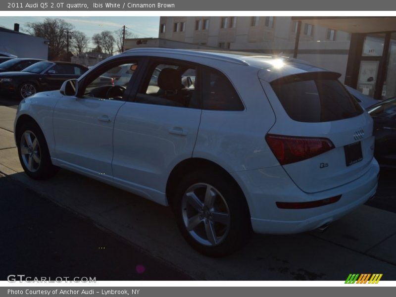 Ibis White / Cinnamon Brown 2011 Audi Q5 2.0T quattro