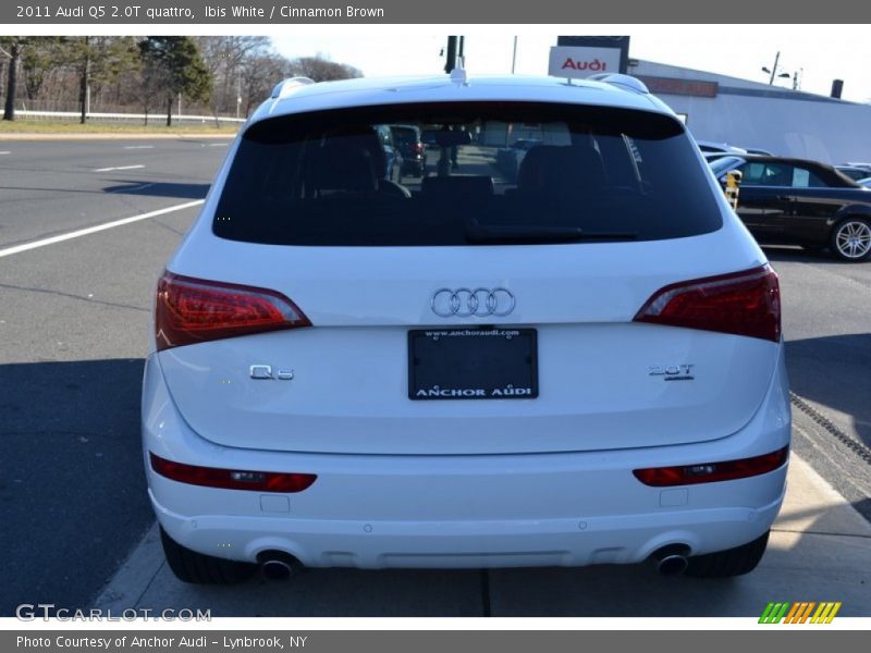 Ibis White / Cinnamon Brown 2011 Audi Q5 2.0T quattro