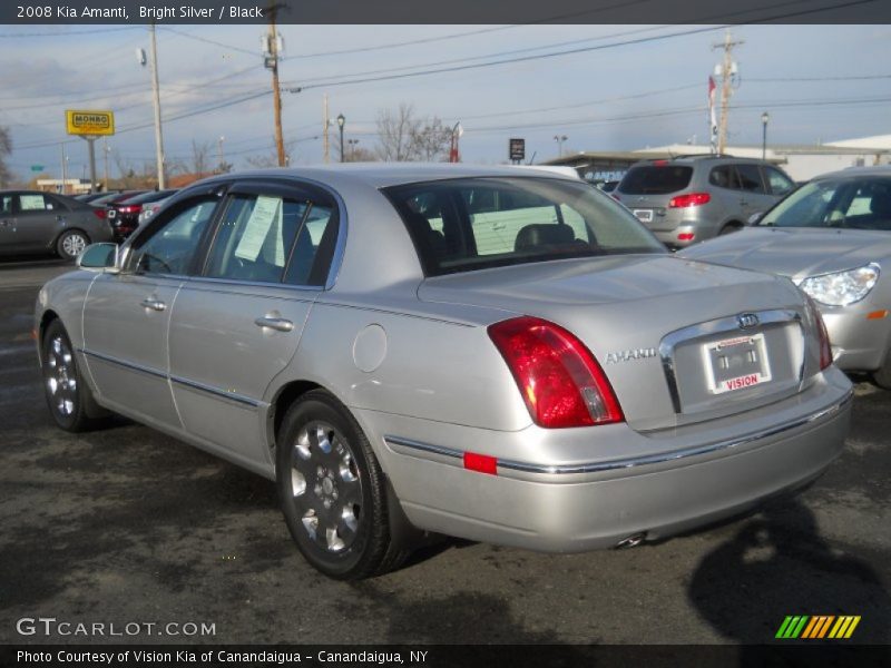 Bright Silver / Black 2008 Kia Amanti