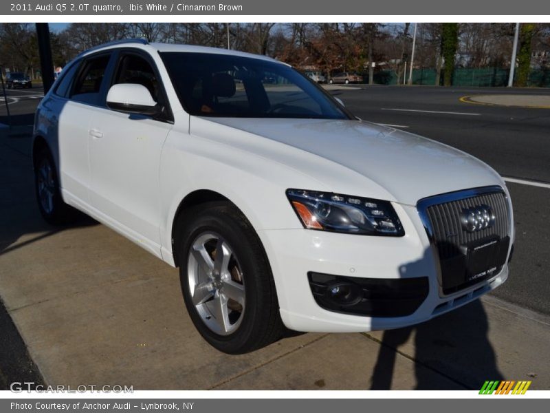 Ibis White / Cinnamon Brown 2011 Audi Q5 2.0T quattro