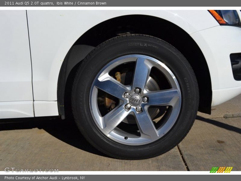 Ibis White / Cinnamon Brown 2011 Audi Q5 2.0T quattro