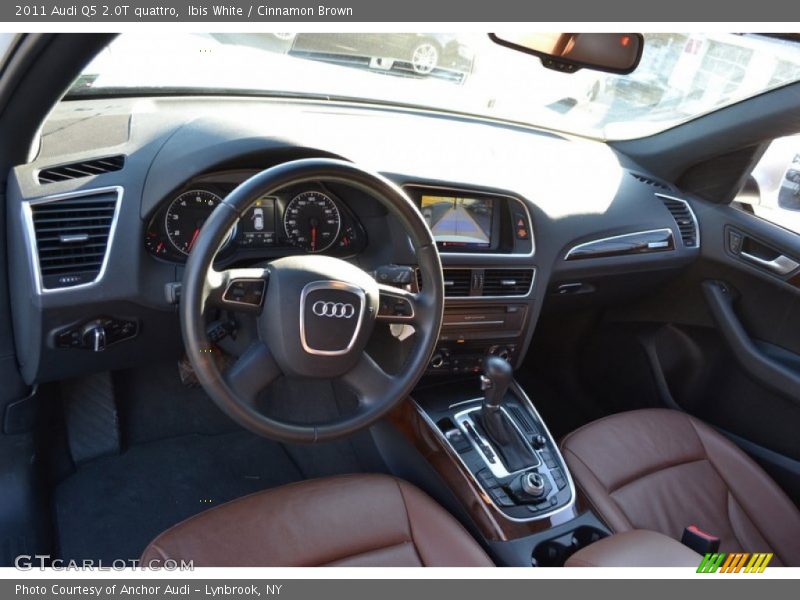 Ibis White / Cinnamon Brown 2011 Audi Q5 2.0T quattro