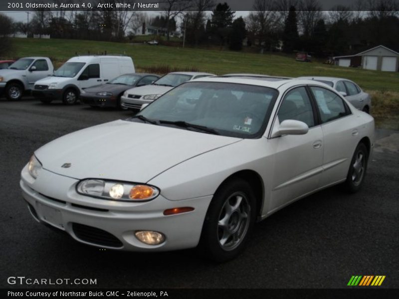 Arctic White / Neutral 2001 Oldsmobile Aurora 4.0