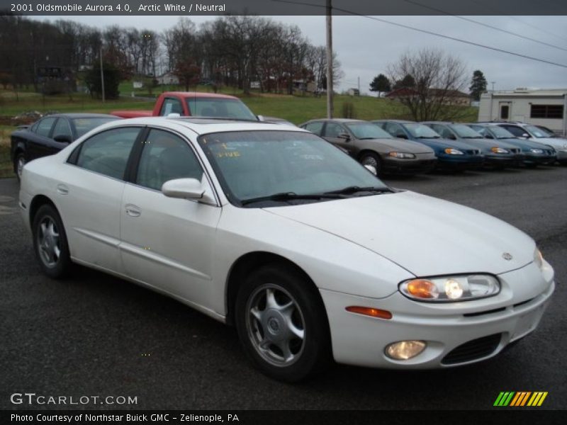 Arctic White / Neutral 2001 Oldsmobile Aurora 4.0