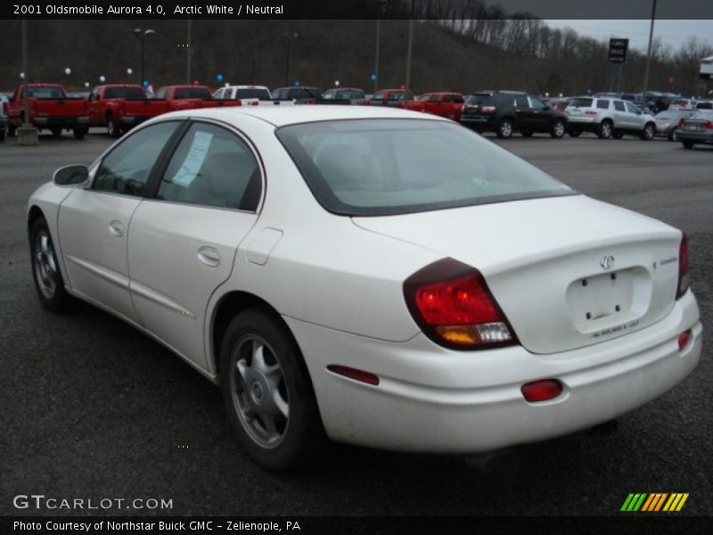 Arctic White / Neutral 2001 Oldsmobile Aurora 4.0