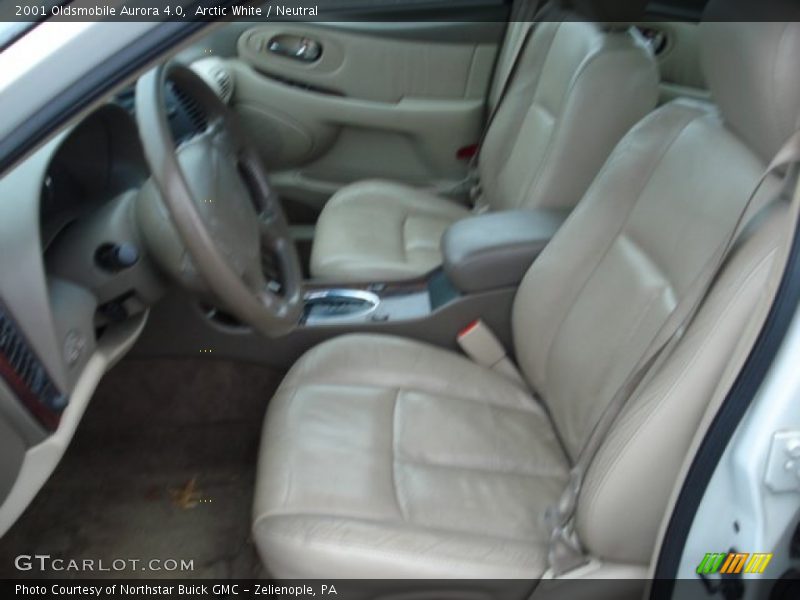 Arctic White / Neutral 2001 Oldsmobile Aurora 4.0