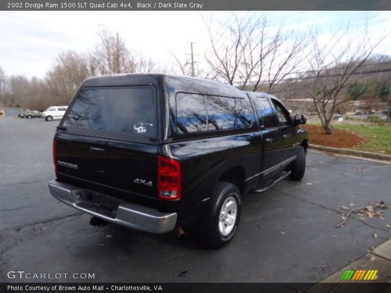 Black / Dark Slate Gray 2002 Dodge Ram 1500 SLT Quad Cab 4x4