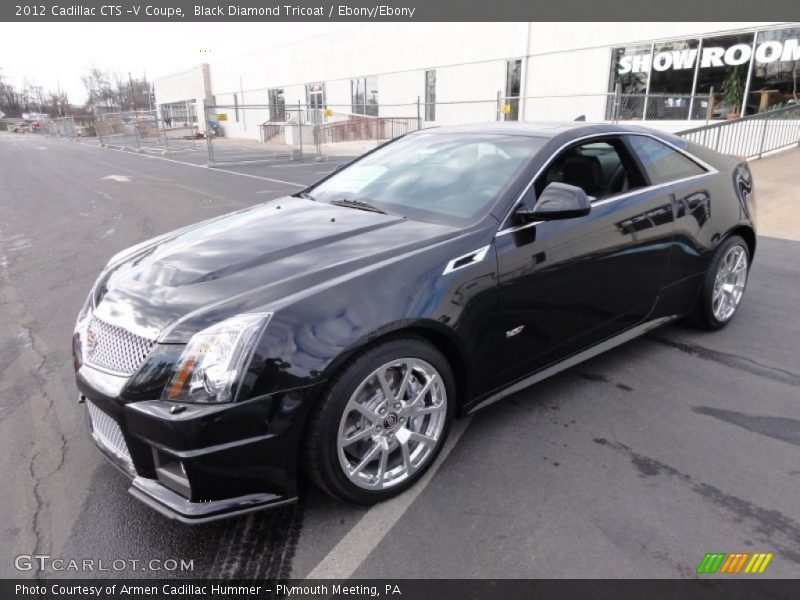 Front 3/4 View of 2012 CTS -V Coupe