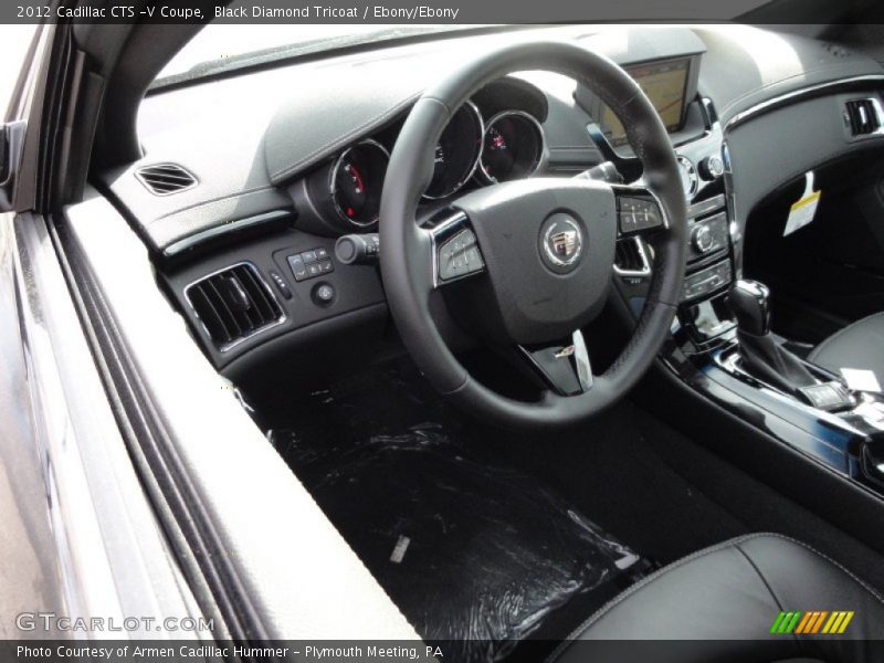  2012 CTS -V Coupe Ebony/Ebony Interior