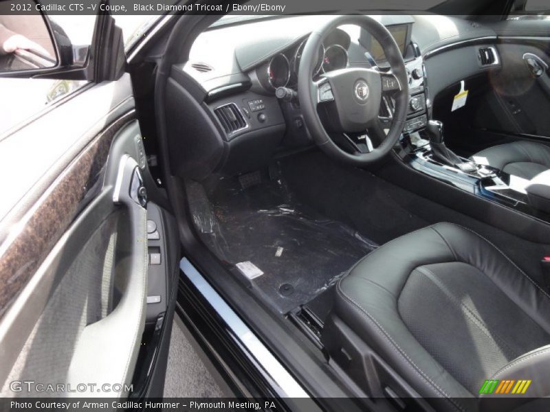  2012 CTS -V Coupe Ebony/Ebony Interior