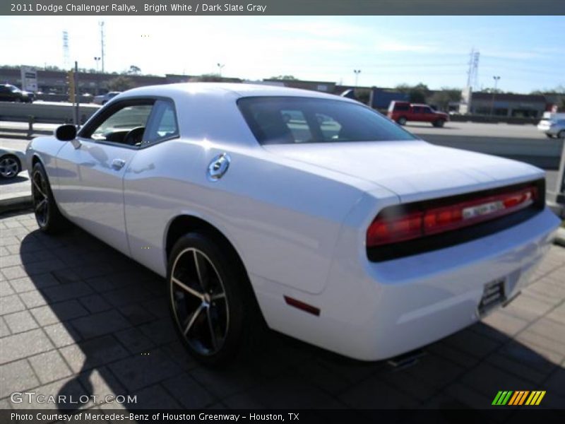 Bright White / Dark Slate Gray 2011 Dodge Challenger Rallye