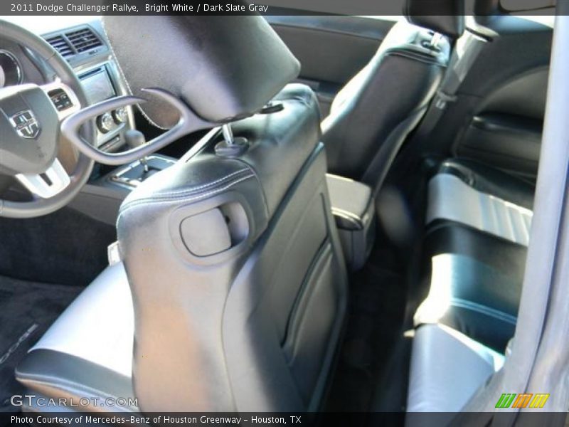 Bright White / Dark Slate Gray 2011 Dodge Challenger Rallye