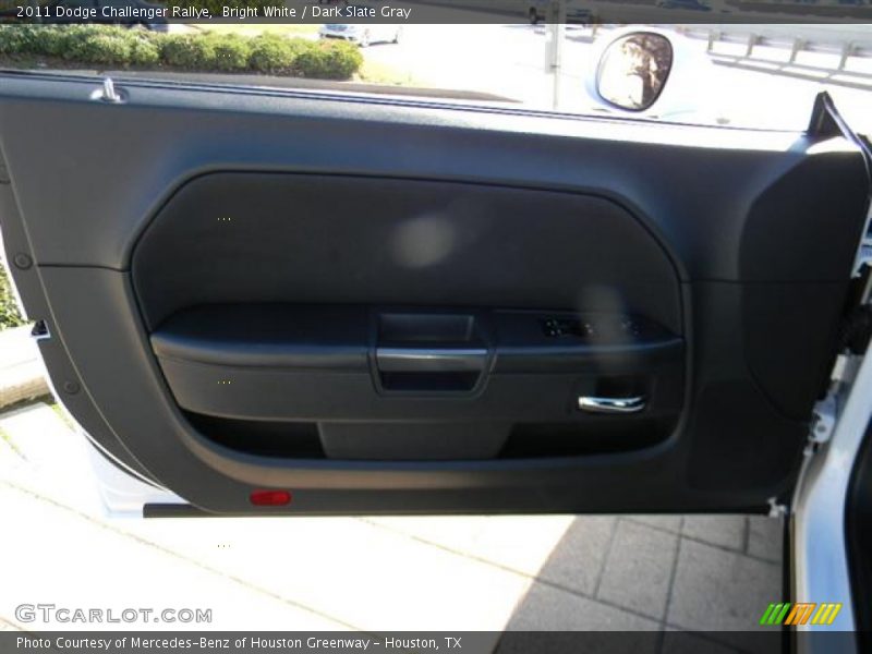Bright White / Dark Slate Gray 2011 Dodge Challenger Rallye