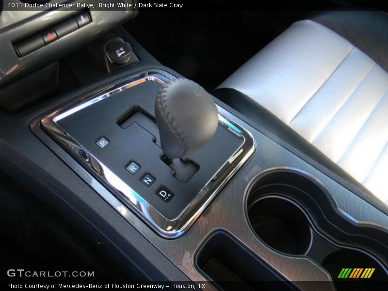 Bright White / Dark Slate Gray 2011 Dodge Challenger Rallye