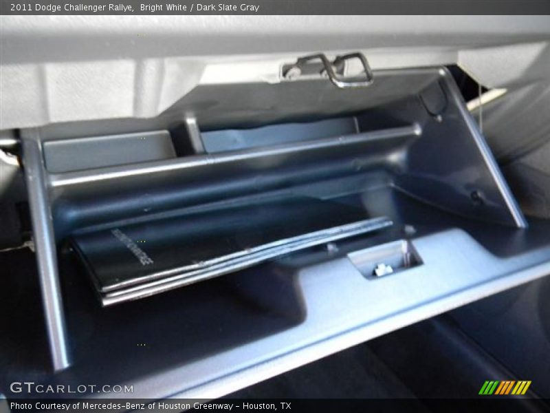 Bright White / Dark Slate Gray 2011 Dodge Challenger Rallye