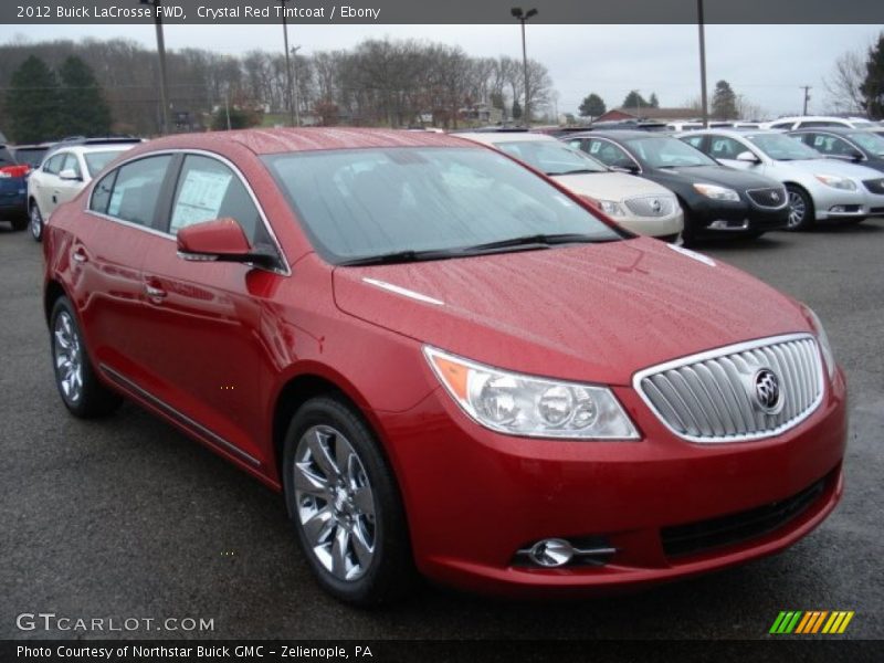 Crystal Red Tintcoat / Ebony 2012 Buick LaCrosse FWD