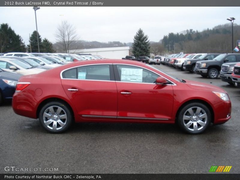 Crystal Red Tintcoat / Ebony 2012 Buick LaCrosse FWD