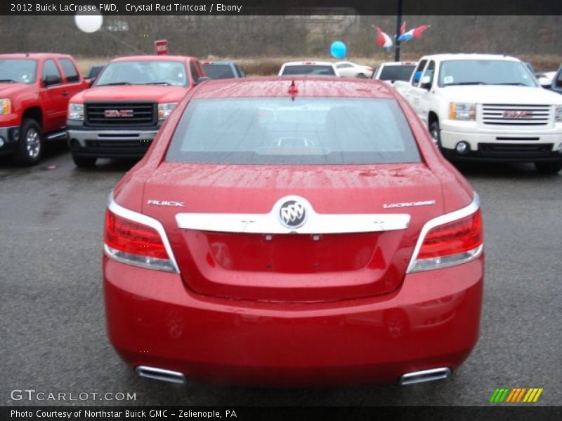 Crystal Red Tintcoat / Ebony 2012 Buick LaCrosse FWD
