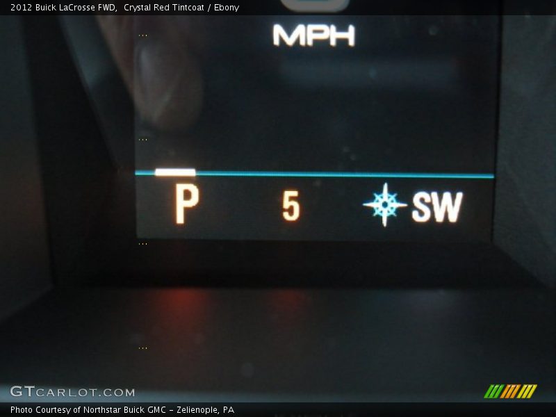 Crystal Red Tintcoat / Ebony 2012 Buick LaCrosse FWD