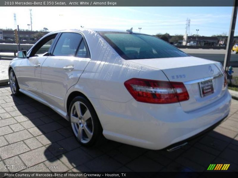 Arctic White / Almond Beige 2010 Mercedes-Benz E 350 Sedan