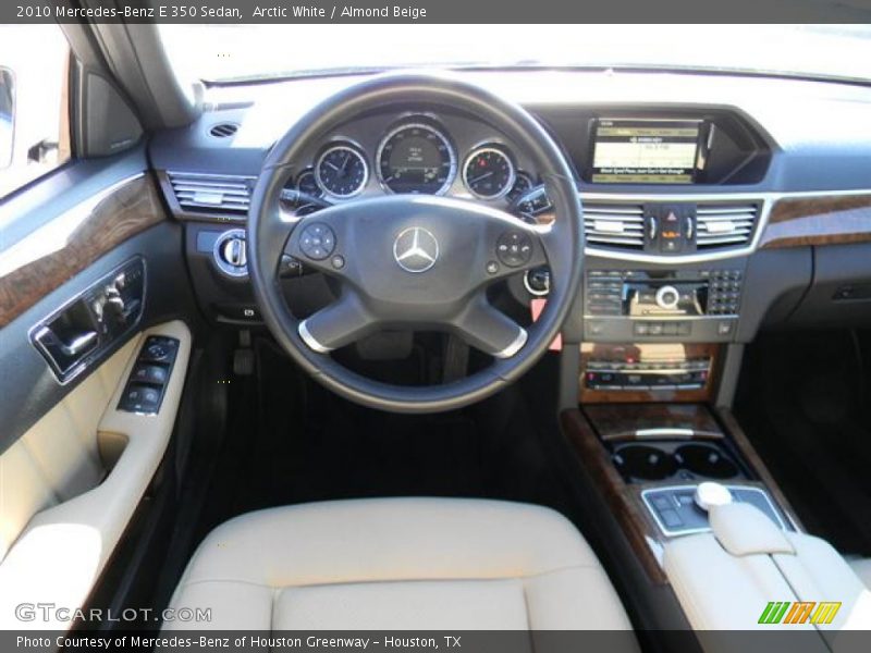 Arctic White / Almond Beige 2010 Mercedes-Benz E 350 Sedan