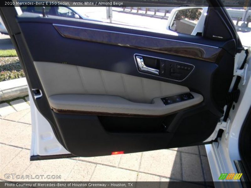 Arctic White / Almond Beige 2010 Mercedes-Benz E 350 Sedan