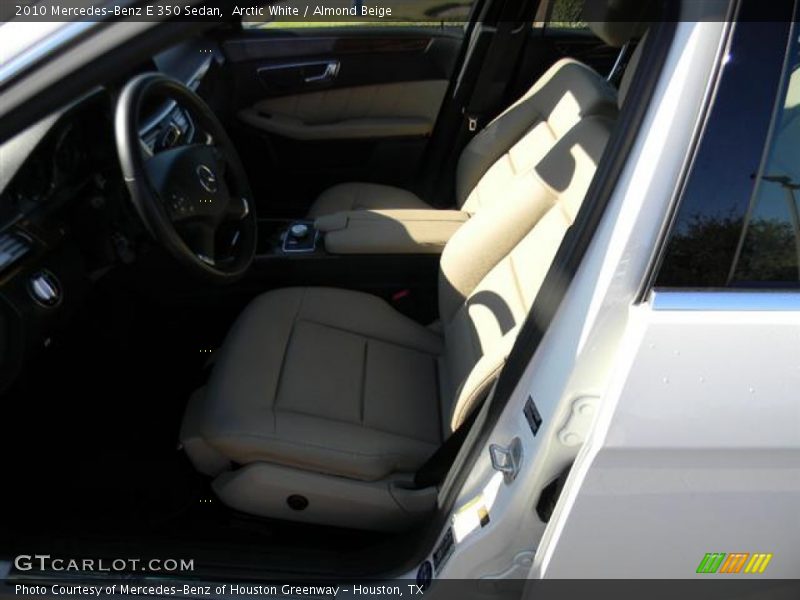 Arctic White / Almond Beige 2010 Mercedes-Benz E 350 Sedan