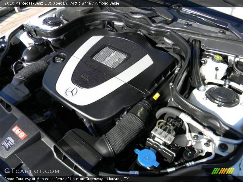 Arctic White / Almond Beige 2010 Mercedes-Benz E 350 Sedan