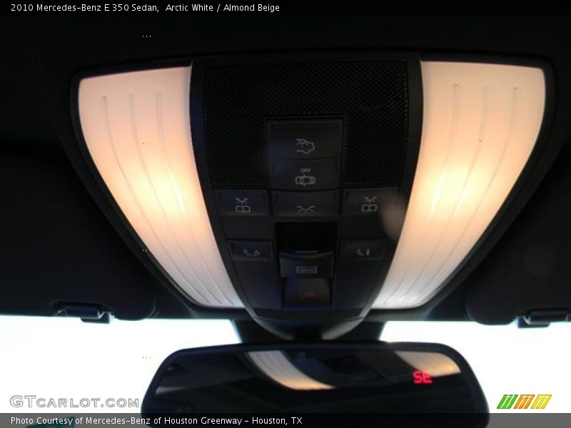 Arctic White / Almond Beige 2010 Mercedes-Benz E 350 Sedan